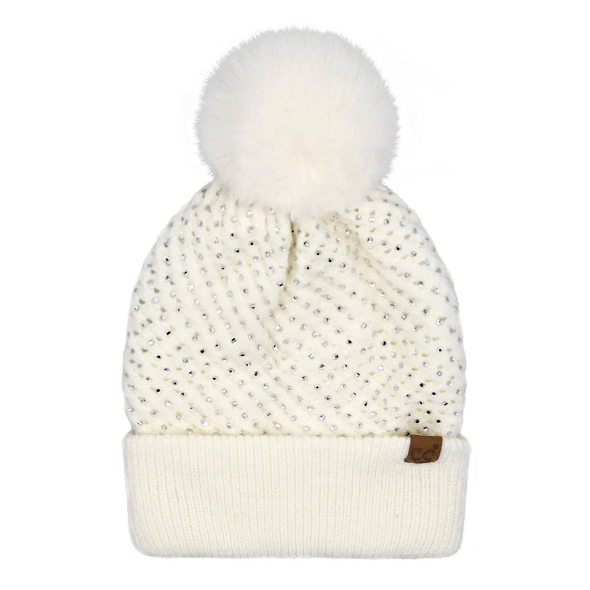 Rhinestone Beanie