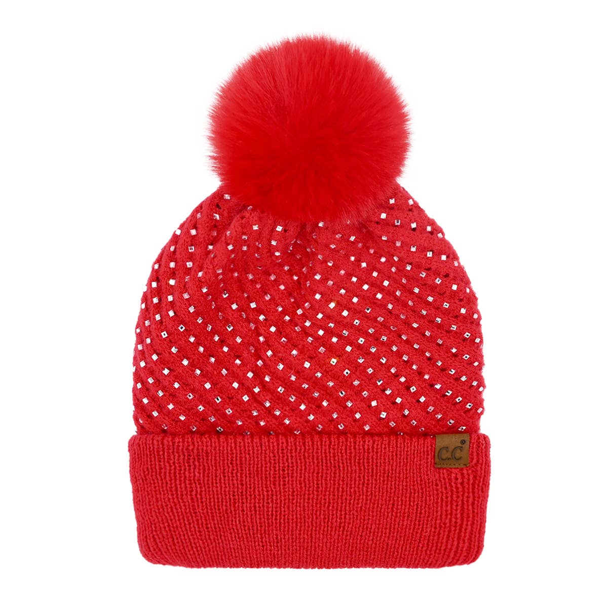 Rhinestone Beanie