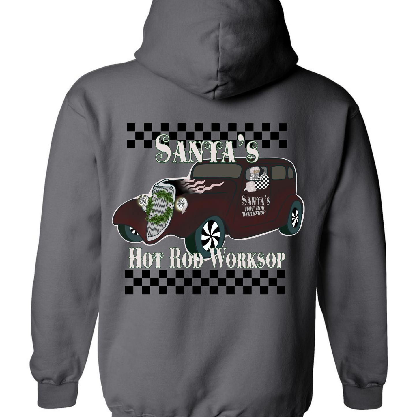 Santa Hot Rod