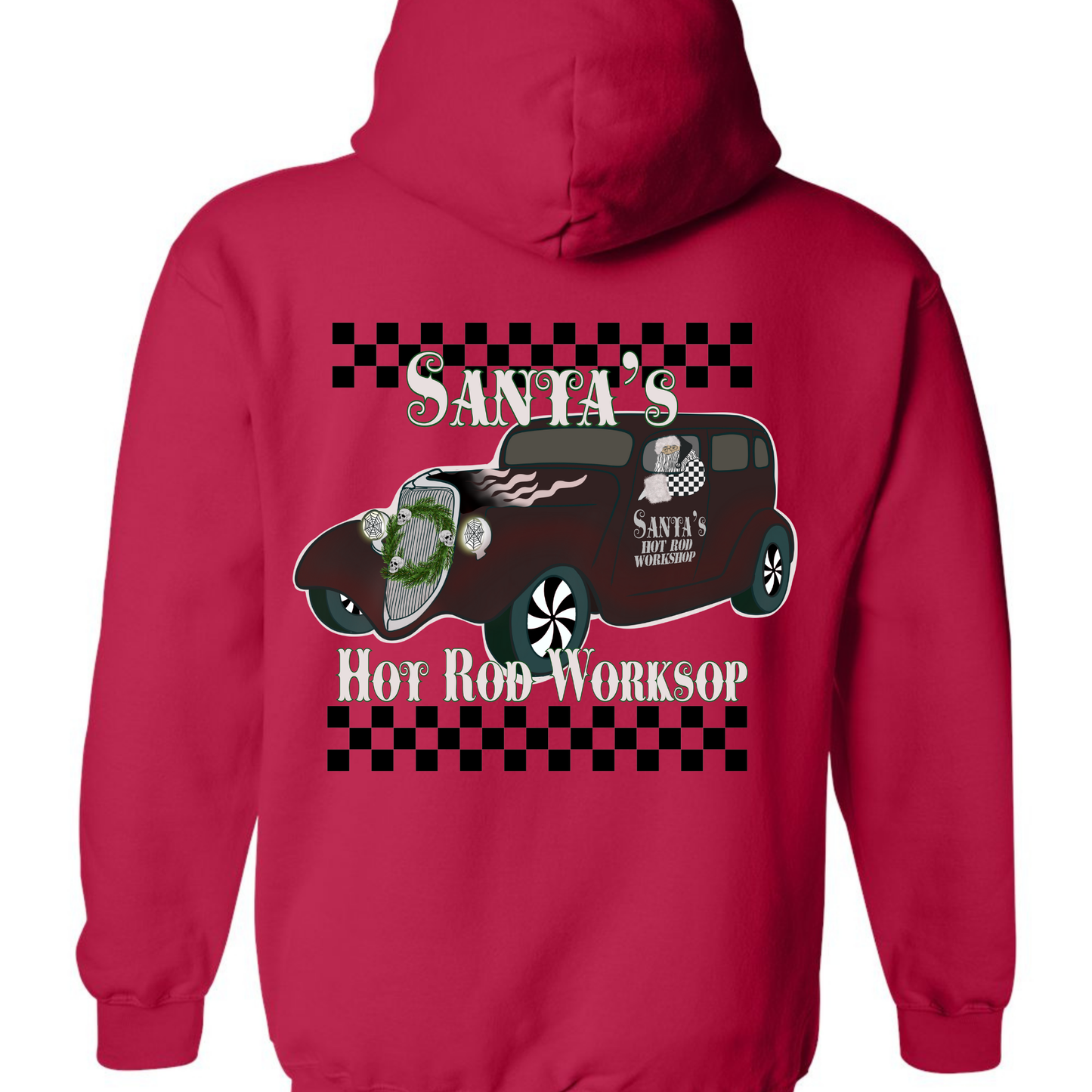 Santa Hot Rod